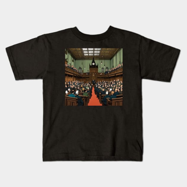 The Crowded House Kids T-Shirt by Lyvershop